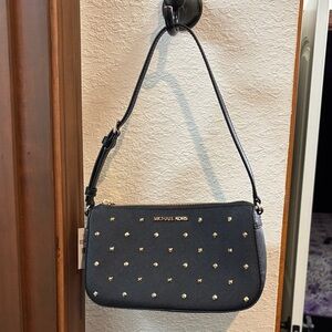 Michael Kors Black Studded Women's Bag